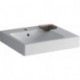 Lavabo iCon 500x485mm avec trou pour robinet avec bol décoratif R we