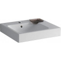 Lavabo iCon 500x485mm avec trou pour robinet avec bol décoratif R blanc KT