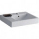 Geberit top-WT iCon 500x485mm avec trou pour robinet m bol décoratif L blanc