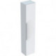 Colonne haute Geberit iConavec une porte: Largeur 36cm, Hauteur 180cm, Profondeur 31.7cm, Blanc / Laqué mat