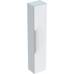 Colonne haute Geberit iConavec une porte: Largeur 36cm, Hauteur 180cm, Profondeur 31.7cm, Blanc / Laqué mat