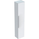 Colonne haute Geberit iConavec une porte: Largeur 36cm, Hauteur 180cm, Profondeur 31.7cm, Blanc / Laqué mat