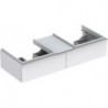 Meuble bas Lavabo iCon 1190x240x477mm Korpus/Front Alpin matt