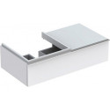 Meuble bas Lavabo iCon 890x240x477mm Korpus/Front Alpin matt