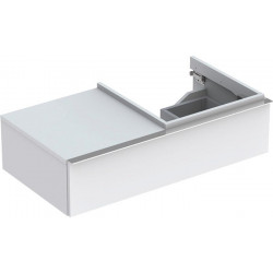 Meuble bas Lavabo iCon 890x240x477mm Korpus/Front Alpin matt