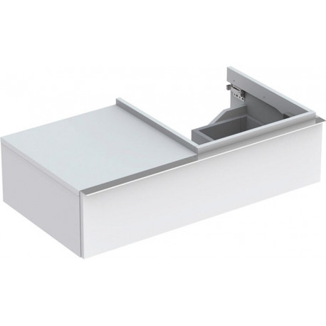 Meuble bas Lavabo iCon 890x240x477mm Korpus/Front Alpin matt