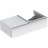 Meuble bas Lavabo iCon 890x240x477mm Korpus/Front Alpin matt
