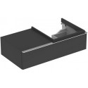 Meuble bas Lavabo iCon 890x240x477mm Korpus/Front Lava matt