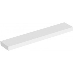 Etagère murale Geberit iCon: Largeur 90cm, Hauteur 5cm, Profondeur 16.5cm, Blanc / Laqué mat
