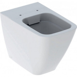 WC à fond creux Geberit iCon Square au ras du sol 6 l blanc KT