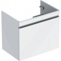 Meuble bas Lavabo RENOVA PLAN 676x586x438mm blanc brillant