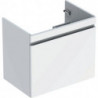 Meuble bas Lavabo RENOVA PLAN 676x586x438mm blanc brillant