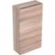 Armoire haute compacte Geberit Renova Planavec une porte: Largeur 39cm, Hauteur 70cm, Profondeur 17.3cm, Orme / Film décor structuré