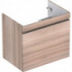 Meuble bas Lavabo RENOVA PLAN 676x586x438mm orme brossé Folie