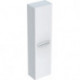 Geberit Armoire haute MYDAY 400x1500x250mm blanc laqué brillant