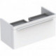 Meuble bas Lavabo MYDAY 880x410x405mm blanc brillant