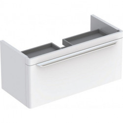 Meuble bas Lavabo MYDAY 880x410x405mm blanc brillant