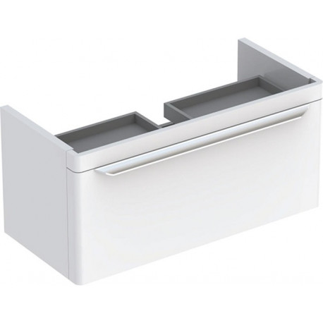 Meuble bas Lavabo MYDAY 880x410x405mm blanc brillant