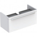 Meuble bas Lavabo MYDAY 880x410x405mm blanc brillant
