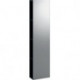 Etagère Geberit iConavec miroir: Largeur 28cm, Hauteur 120cm, Profondeur 14cm, Gris velouté / Laqué mat