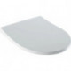 Abattant WC Geberit iCon design slim fermeture ralentie, fixation par le haut, Blanc