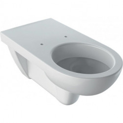 Cuvette WC suspendu Geberit Renova Comfort, rallongée, 70cm, Blanc