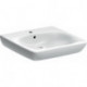 Lavabo RENOVA COMFORT 550x550mm ufahrb avec trou pour robinetavec trop plein blanc KT