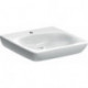 Lavabo RENOVA COMFORT 550x550mm ufahrb avec trou pour robinet sans trop plein blanc KT