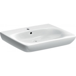 Lavabo RENOVA COMFORT 650x550mm ufahrb avec trou pour robinetavec trop plein blanc KT