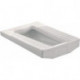WC à la verticale Geberit PUBLICA 450x60x600mm blanc