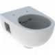 Cuvette WC suspendu Geberit Renova, semi-carénée, Rimfree, 53cm, Blanc