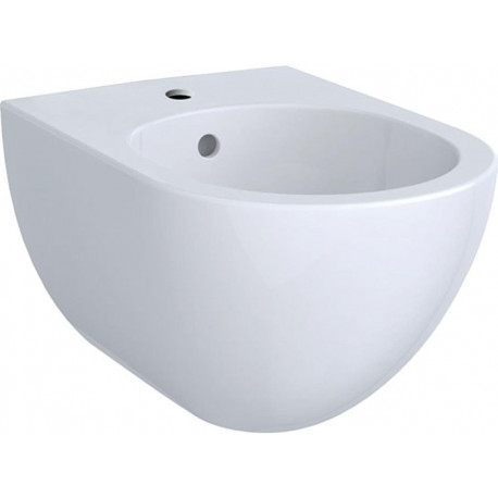 Bidet suspendu Geberit Acanto caréné, T:51cm,Blanc