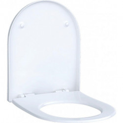 Abattant WC Slim ACANTO avec couvercle, enveloppant, antibactérien, blanc GEBERIT