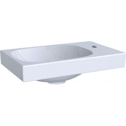 Lave-mains ACANTO 400x250mm avec trou pour robinet re sans trop plein blanc m KeraTect
