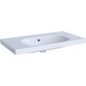 Lavabo Geberit ACANTO 900x480mm sans trou de robinetterieavec trop plein blanc m KeraTect