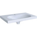 Lavabo Geberit ACANTO 750x480mm avec trou pour robinet m unsichtbaren ÜL blanc m KT