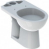 Combinaison lavabo à poser au sol RENOVA Nr.1 6 l sortie au sol horizontale wh