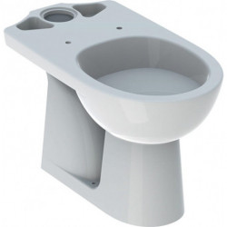 Combinaison lavabo à poser au sol RENOVA Nr.1 6 l Sortie intérieur blanc