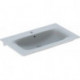 Lavabo pour meuble RENOVA PLAN avec trou pour robinetavec trop plein 800x480mm blanc KT