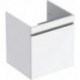 Meuble bas Lavabo RENOVA PLAN 538x585x473mm blanc brillant