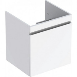 Meuble bas Lavabo RENOVA PLAN 538x585x473mm blanc brillant