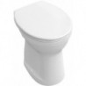 WC sur pied O.NOVO plat, sortie verticale 355 x 465 mm, blanc VILLEROY & BOCH
