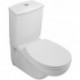 O.novo, Cuvette à fond creux, 355 x 680 mm, modèle suspendu, sortie horizontale, En porcelaine sanitaire Blanc CeramicPlus