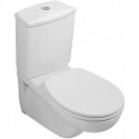 O.novo, Cuvette à fond creux, 355 x 680 mm, modèle suspendu, sortie horizontale, En porcelaine sanitaire Blanc CeramicPlus