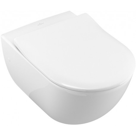 Cuvette Subway370 x 560 mm, modèle suspendu, sortie horizontale, En porcelaine sanitaire Blanc CeramicPlus