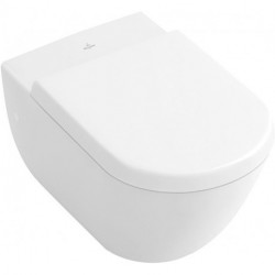 Cuvette Subway370 x 560 mm, modèle suspendu, sortie horizontale, En porcelaine sanitaire Pergamon CeramicPlus