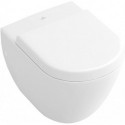 Cuvette Subway355 x 480 mm, modèle suspendu, sortie horizontale, En porcelaine sanitaire Pergamon CeramicPlus