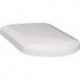 Abattant WC SENTIQUE charnières en inox, avec SoftClosin blanc alpin VILLEROY & BOCH