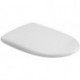 Abattant WC HELIOS charnières chromé blanc VILLEROY & BOCH