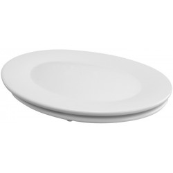 Abattant WC EPURA charnières chromé blanc VILLEROY & BOCH